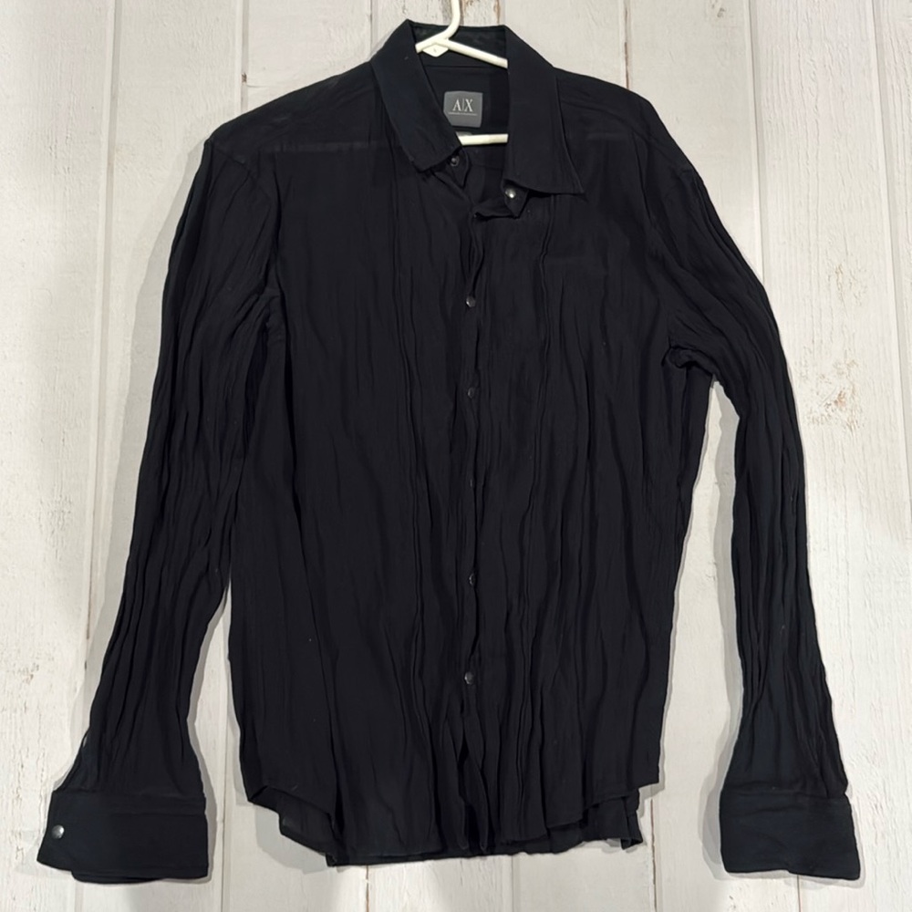 Armani Exchange button up